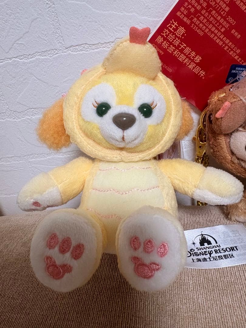 上海ディズニー限定☆クッキーアン＆ダッフィー 干支馬　ぬいぐるみ