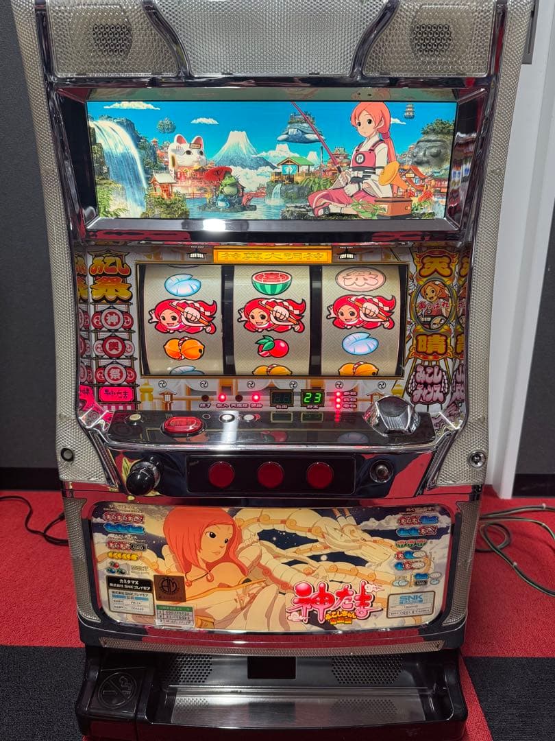 パチスロ 実機 神たま レアパネル 不要機付