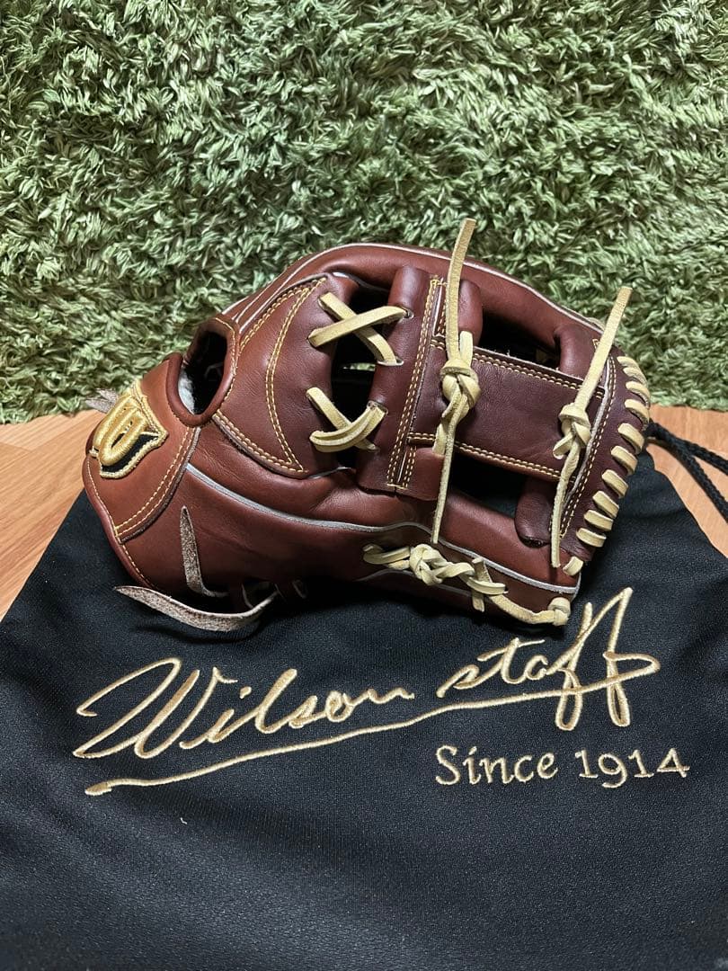 ウィルソンスタッフ デュアル 硬式内野手用 1723型 ウォルナット