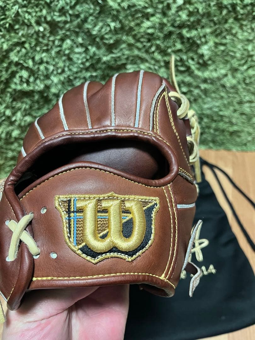 ウィルソンスタッフ デュアル 硬式内野手用 1723型 ウォルナット