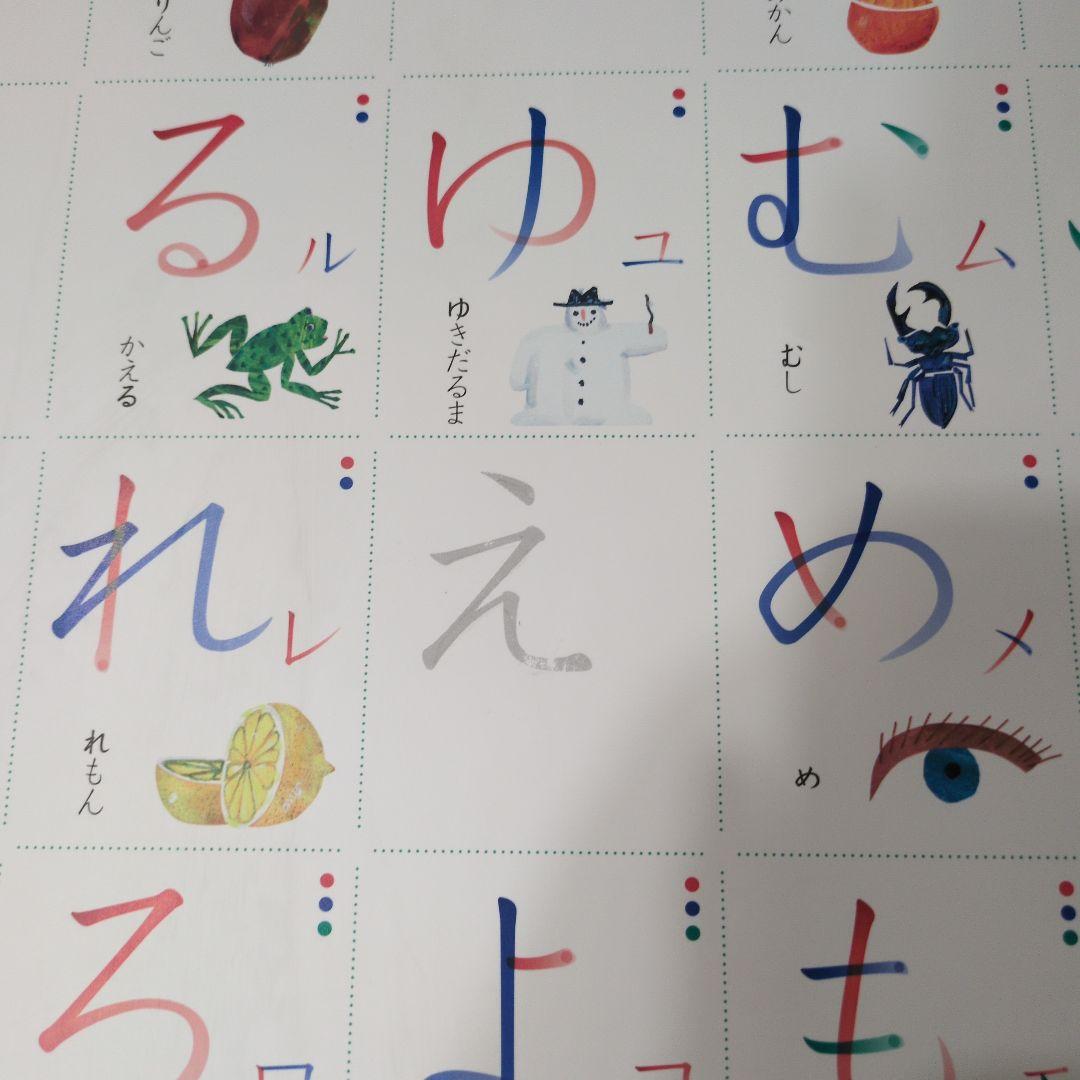 エリック・カール　あいうえおひょう　廃盤