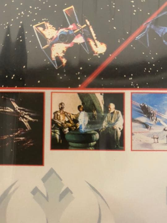 スターワォーズTRILOGY MOVIECARDS 　当時物