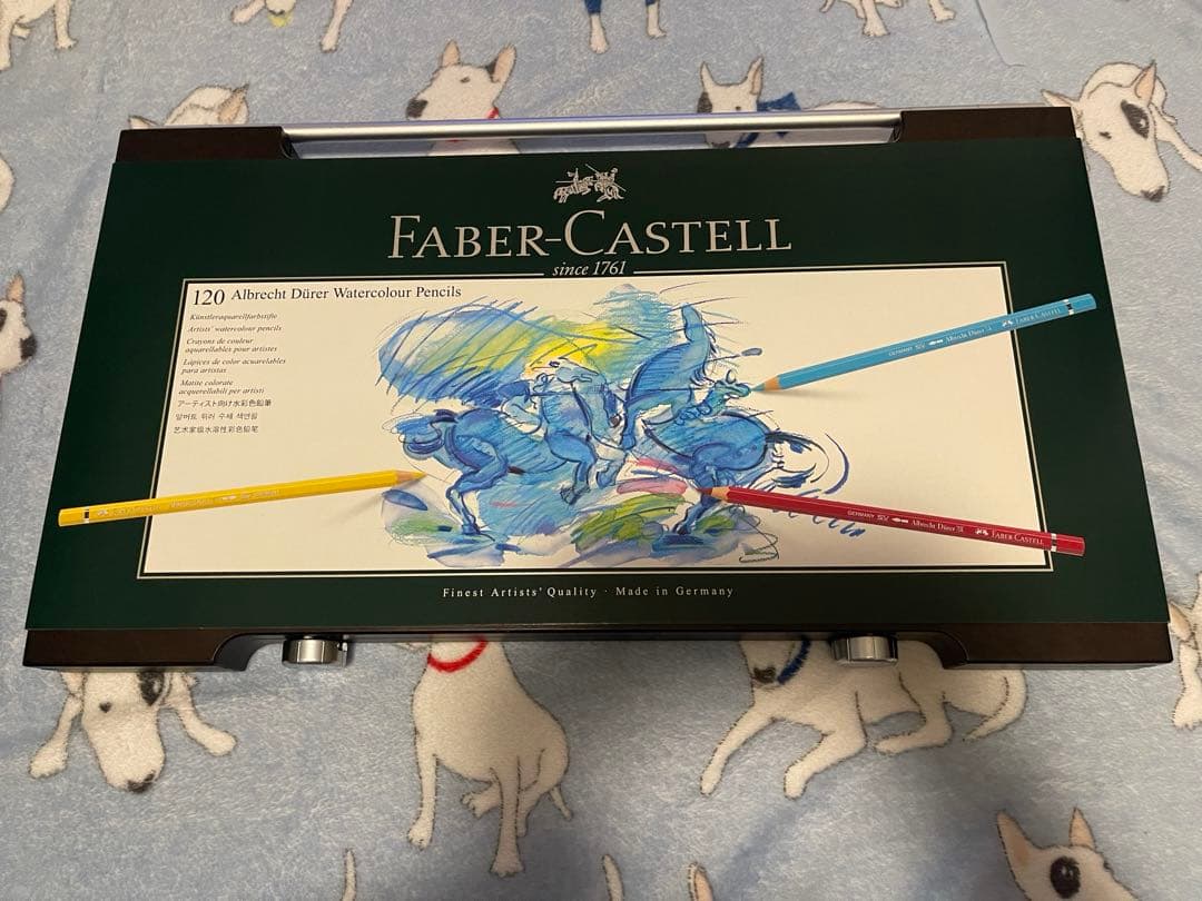 ファーバーカステル アルブレヒト デューラー水彩色鉛筆 120色セット 木箱