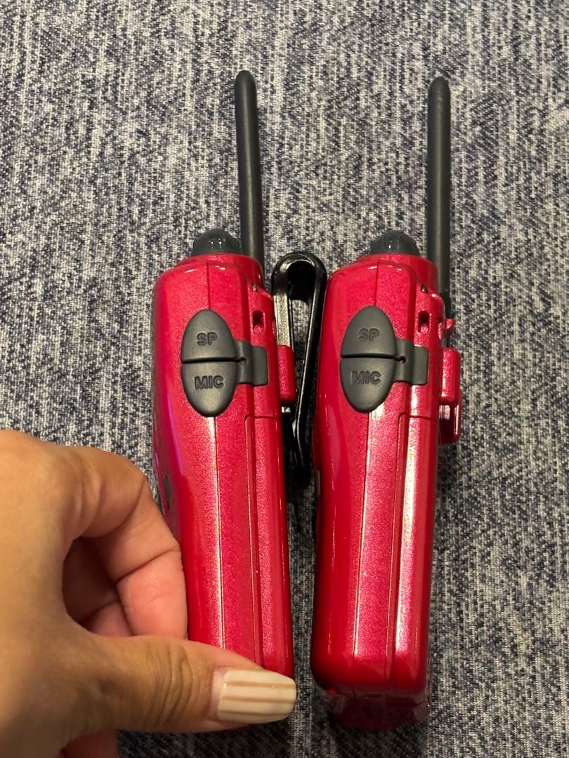 KENWOOD UBZ-LM20 トランシーバー 赤