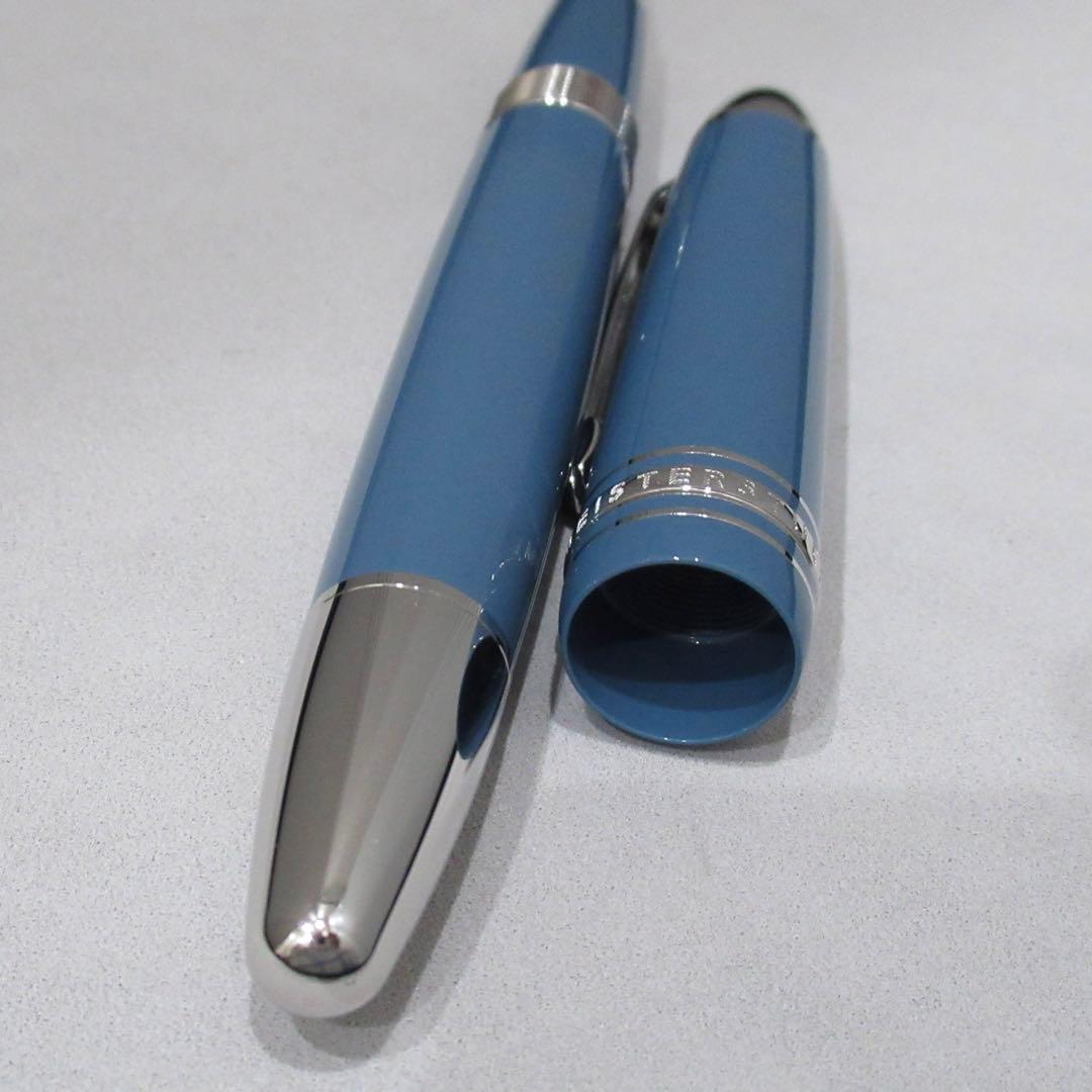 モンブラン ローラーボール 162 グレイシャー ブルーグレー 129394