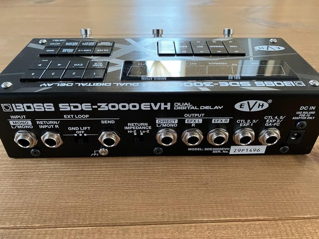 期間限定値下　Wet / Dry / Wet　BOSS SDE-3000 EVH