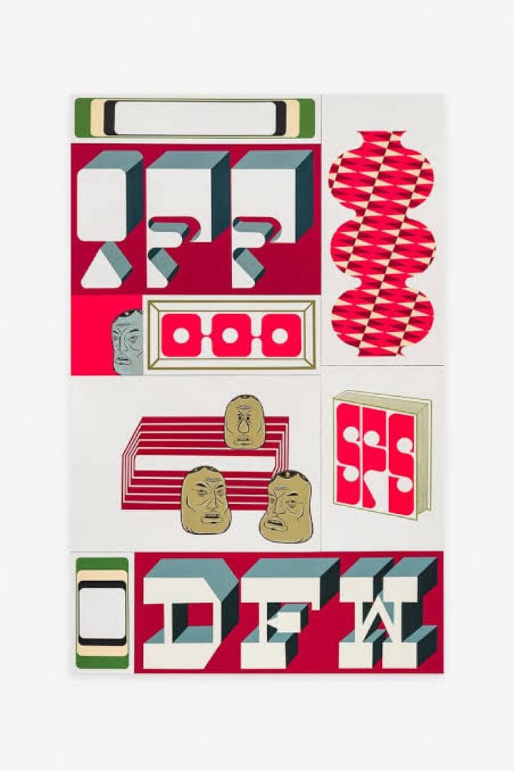 【新品・額装】BARRY MCGEE サイン入り シルクスクリーンポスター