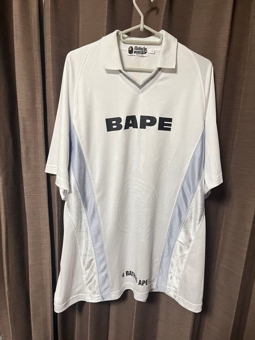 BAPE 93番 ホワイトポロシャツ