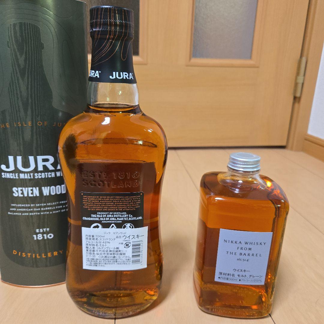 JURA SEVEN WOOD & NIKKA フロムザバレル 2本セット