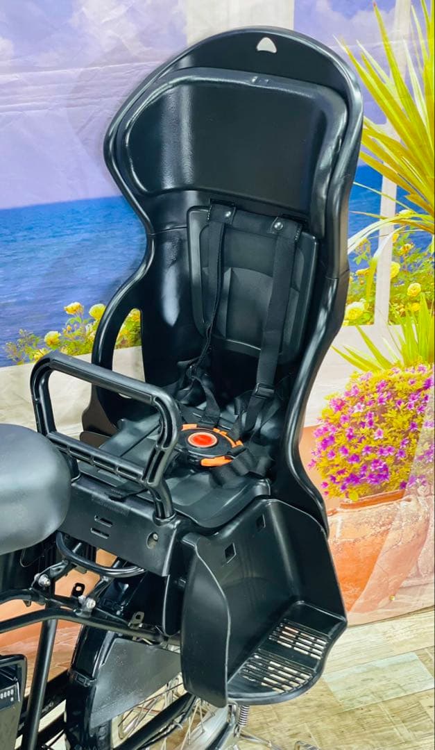 Y2270パナソニックギュット⭐️12AH人気モデル！子供乗せ電動アシスト自転車