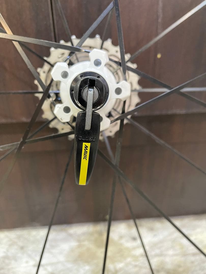 MAVIC KSYRIUM ELITE完組ホイール リムブレーキ　ホワイトハブ