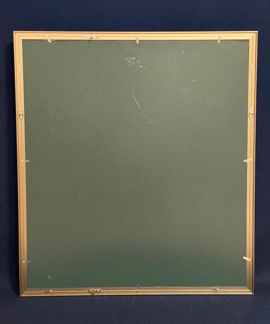 「真作」作者不明「バラ」静物画　油彩画　額装　サイン有り　F10号