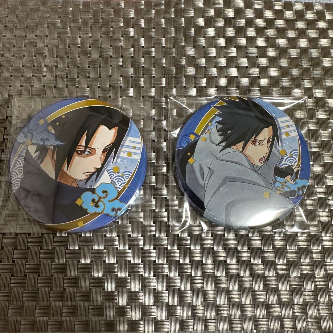 NARUTO 歌舞伎缶バッジ サスケ 2個セット