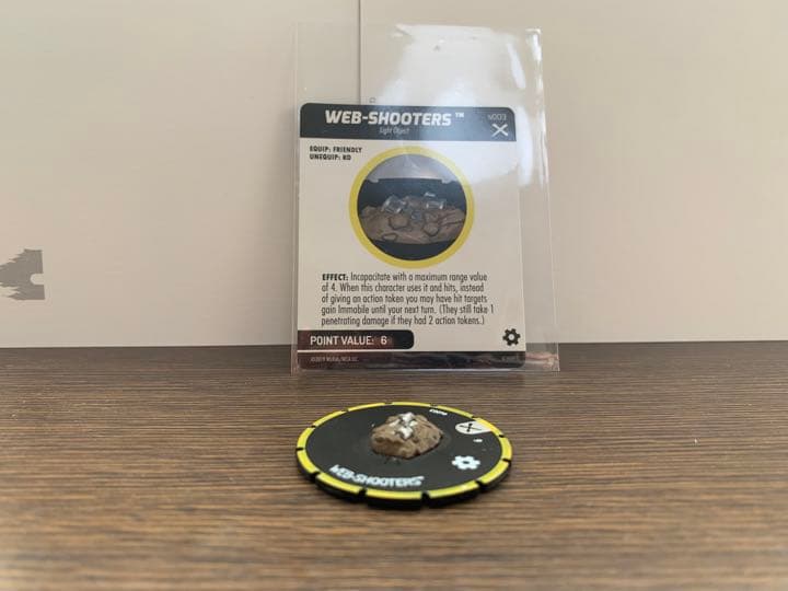 【MARVEL】 スパイダーマン ウェブシューター フィギュア＆カード