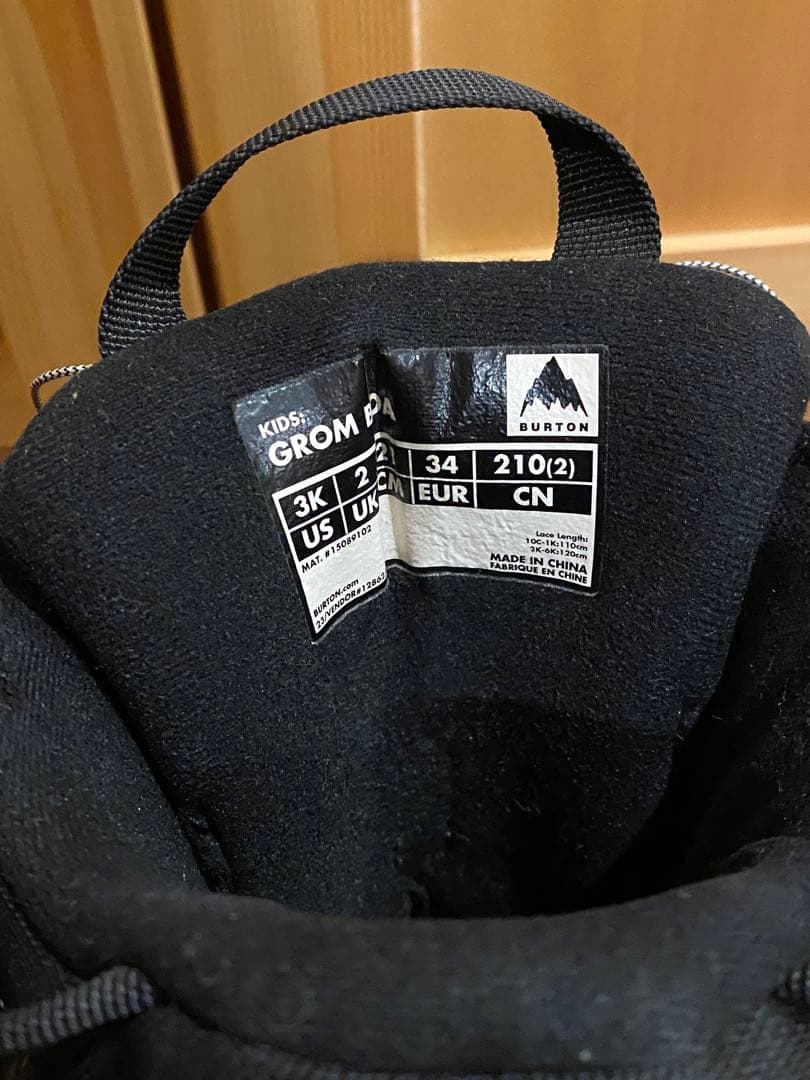 BURTON GROM 21cm スノーボードブーツ キッズ