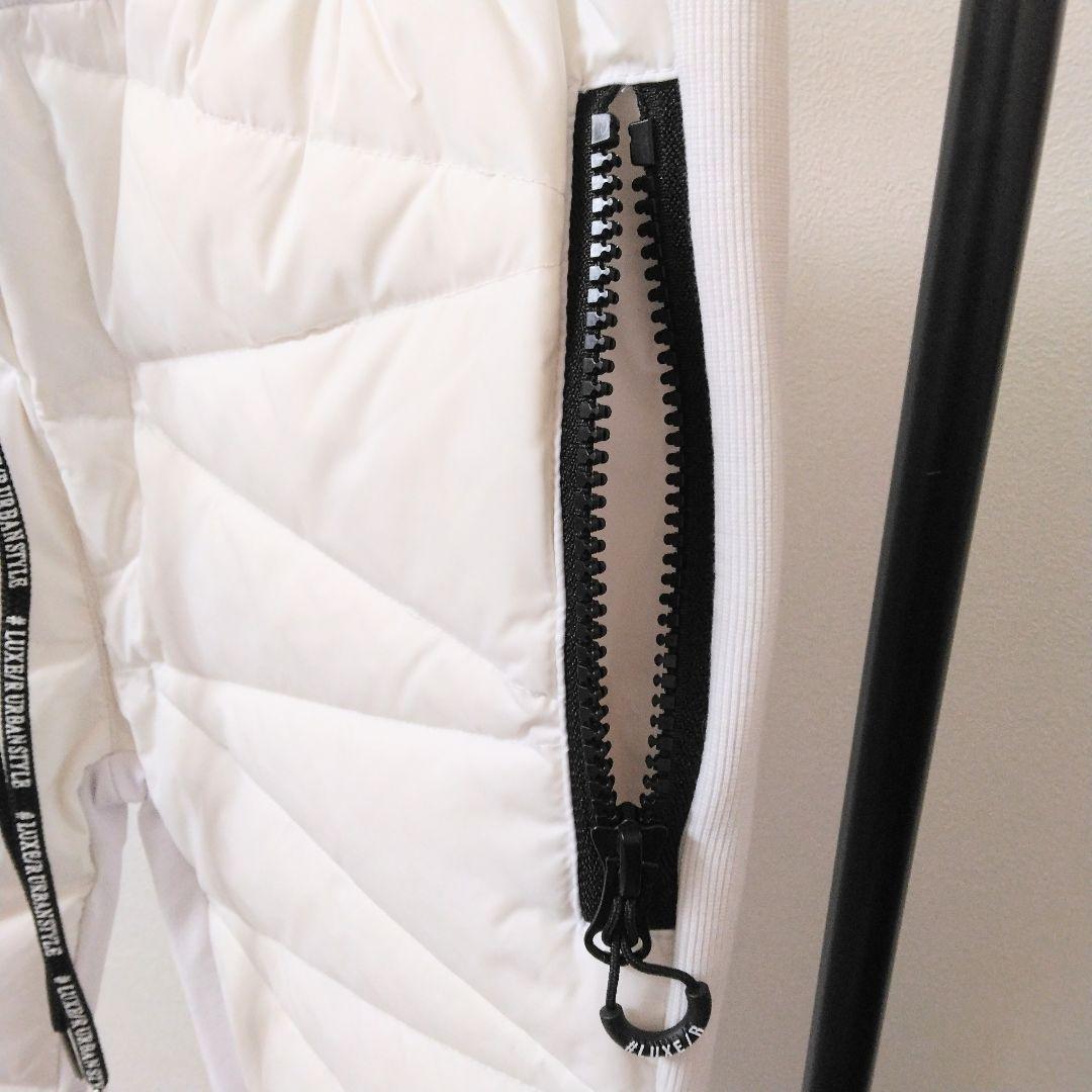 [サンプルSALE /D332 ] LUXE/R ダウン×ポンチ切り替えパンツ