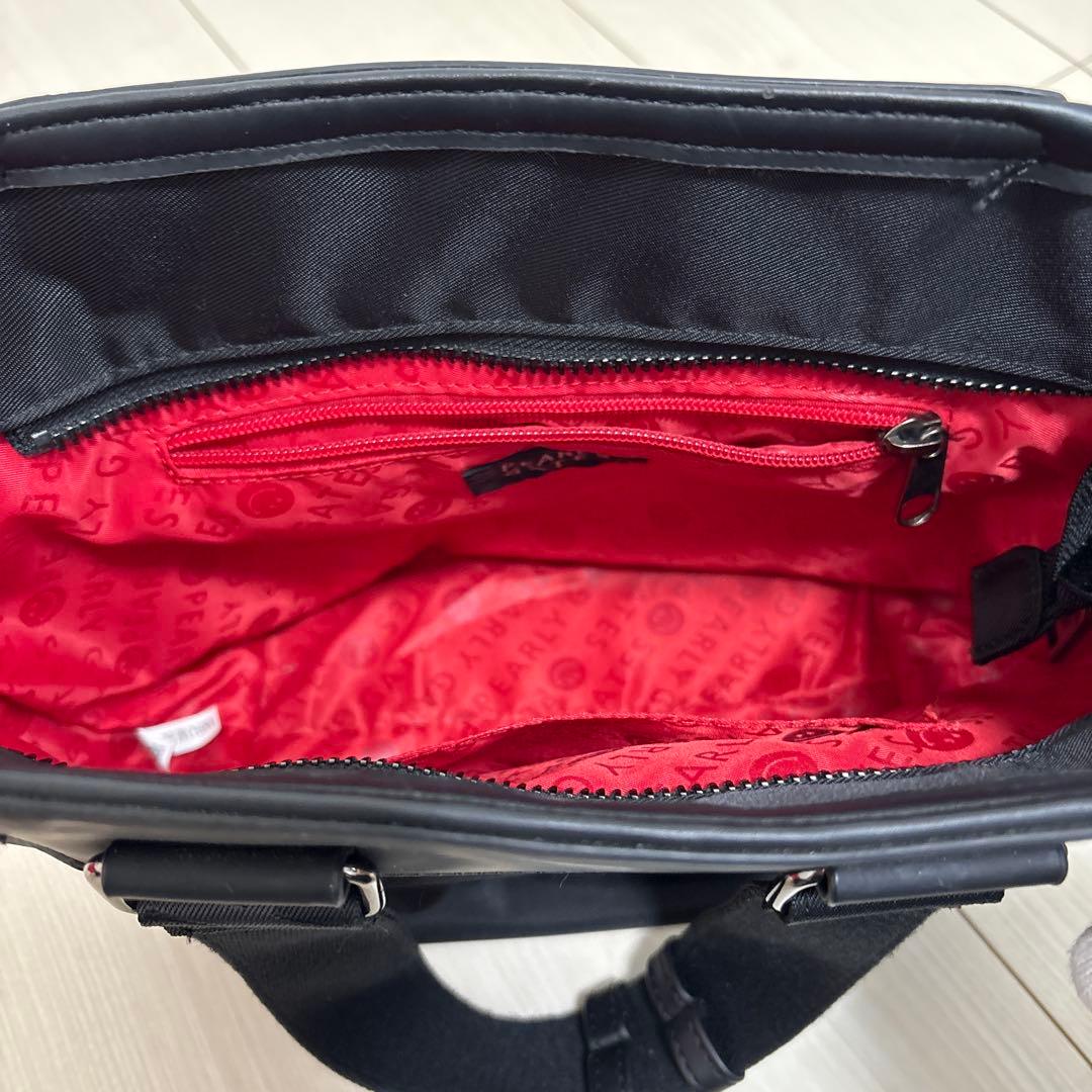 PEARLY GATES ゴルフバッグ ブラック/レッド　　限定品