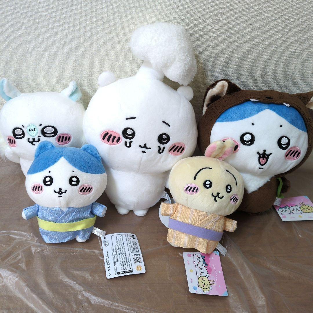 ちいかわ ぬいぐるみ まとめ売り 26点 ハチワレ うさぎ モモンガ ラッコ