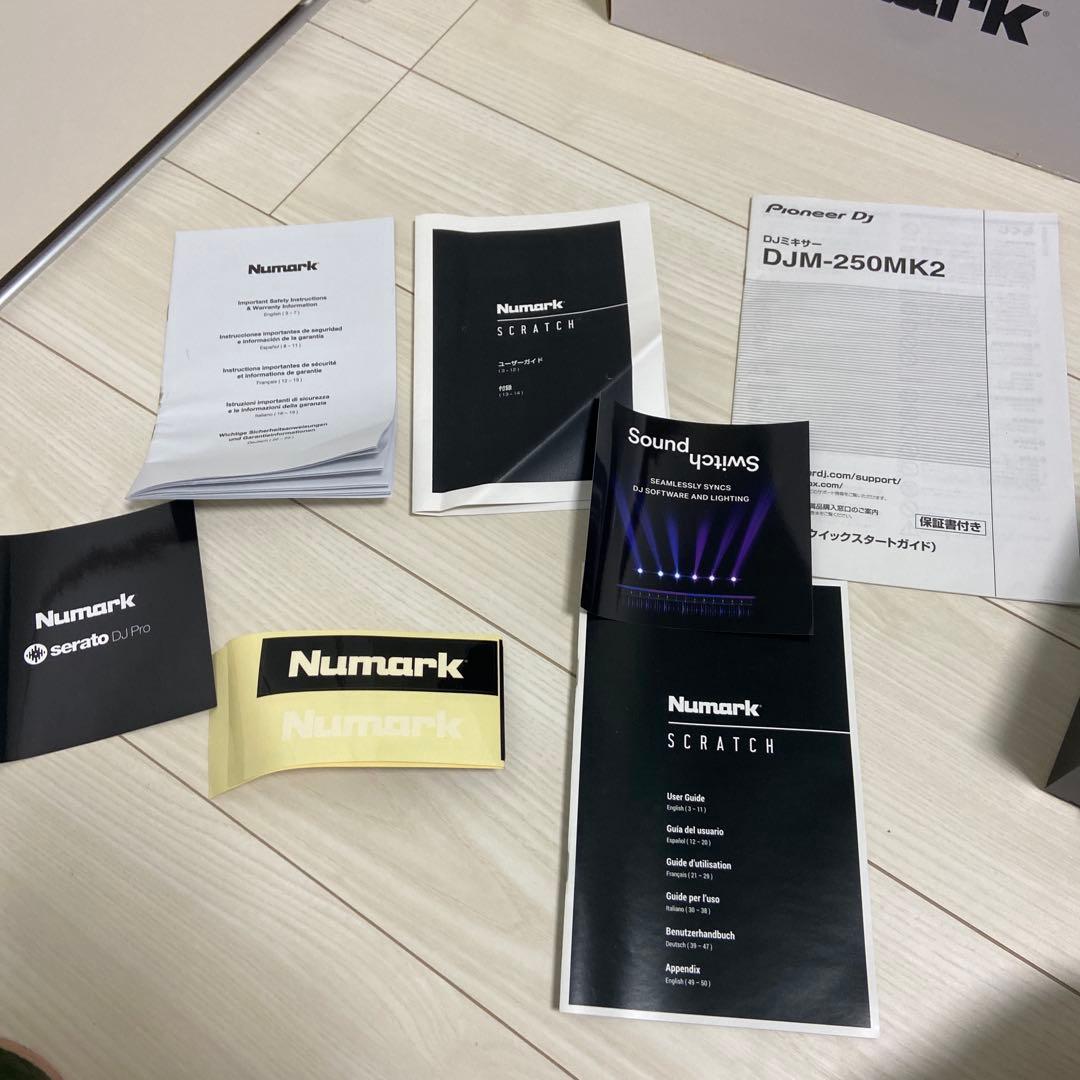 Numark Scratch DJミキサー　DJM-250MK2