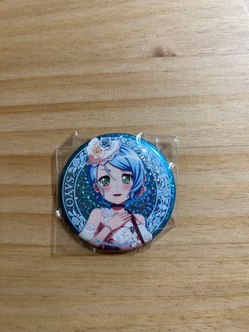 【値下げ】Roselia Flamme Wasser 氷川紗夜 缶バッジ 未開封