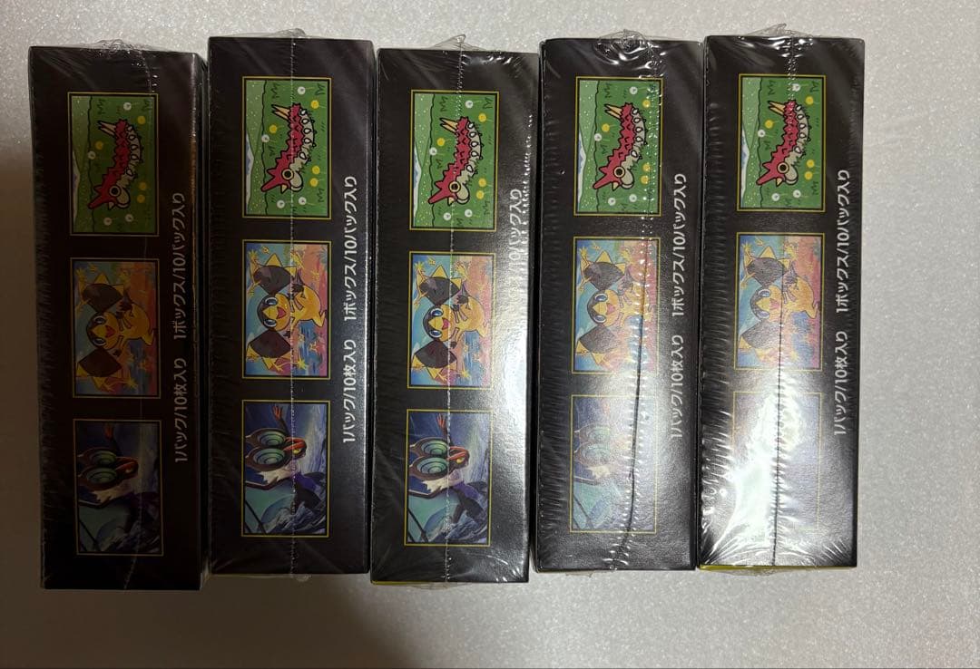 ポケモンカードゲーム　MEGAドリームex シュリンク付 未開封 5BOX