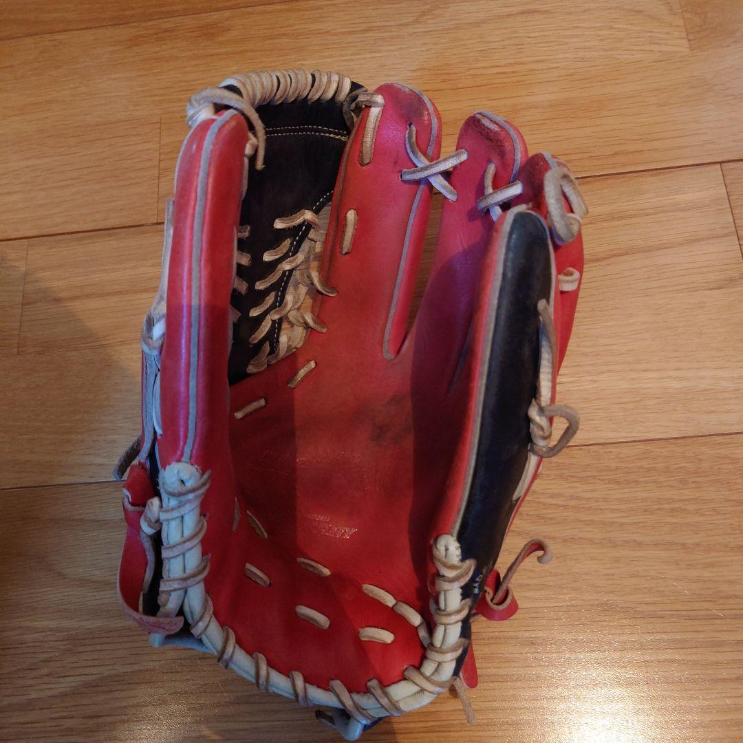 Nike Glove Ready 軟式グローブ 赤/青