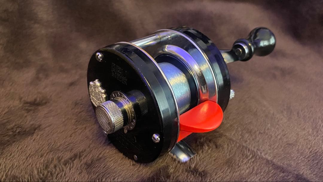 アブAbu Ambassadeur 4600C 赤ベロ #080009/26