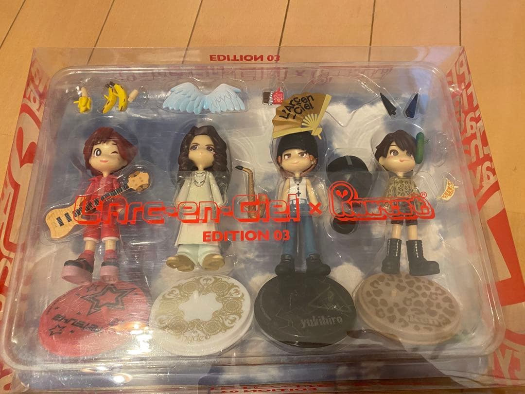 L'Arc-en-Ciel ピンキーストリート 01 02 03 フィギュア