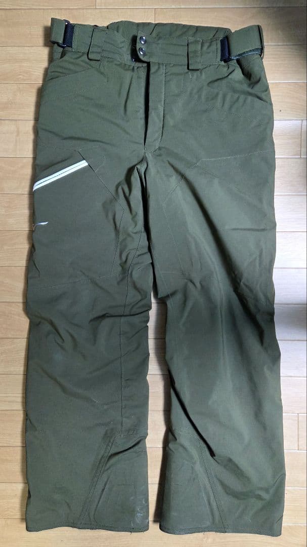 ミズノ M オリーブ グリーン スキーウェア