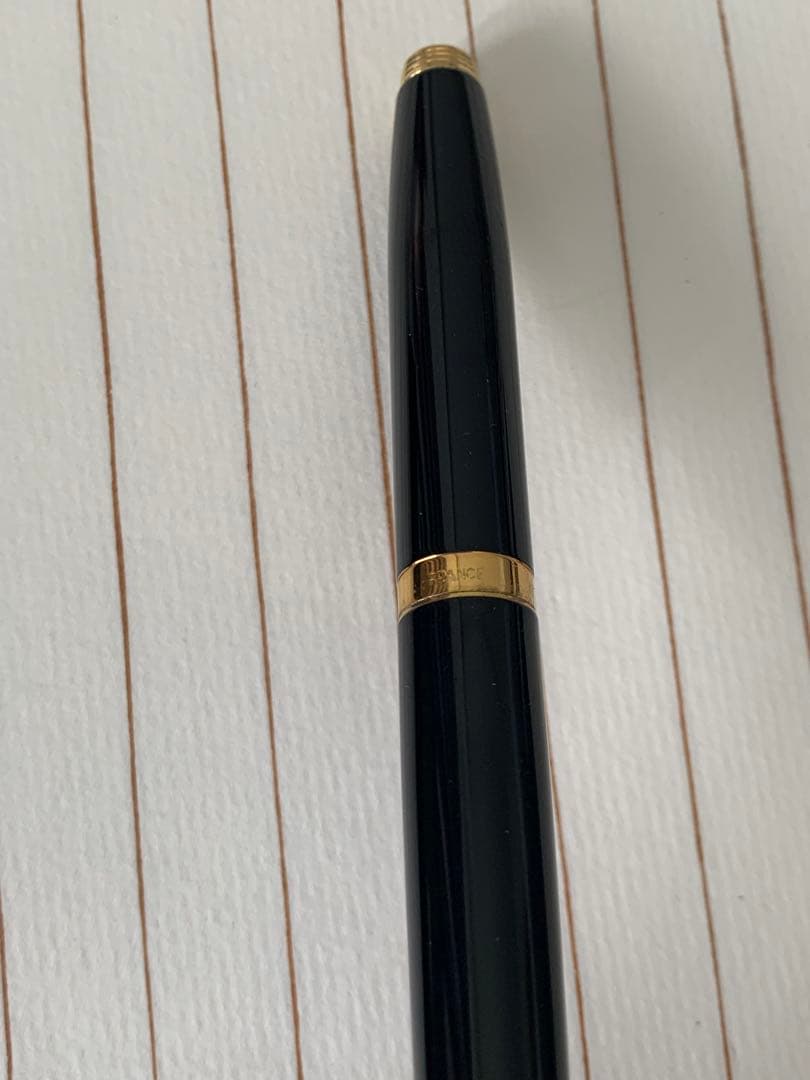 パーカー75 ブラック 14Kペン先 万年筆 ケース付き