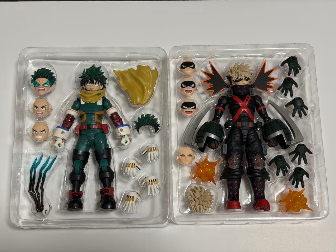 S.H.Figuarts 緑谷出久 爆豪勝己 オプションパーツ 3点セット