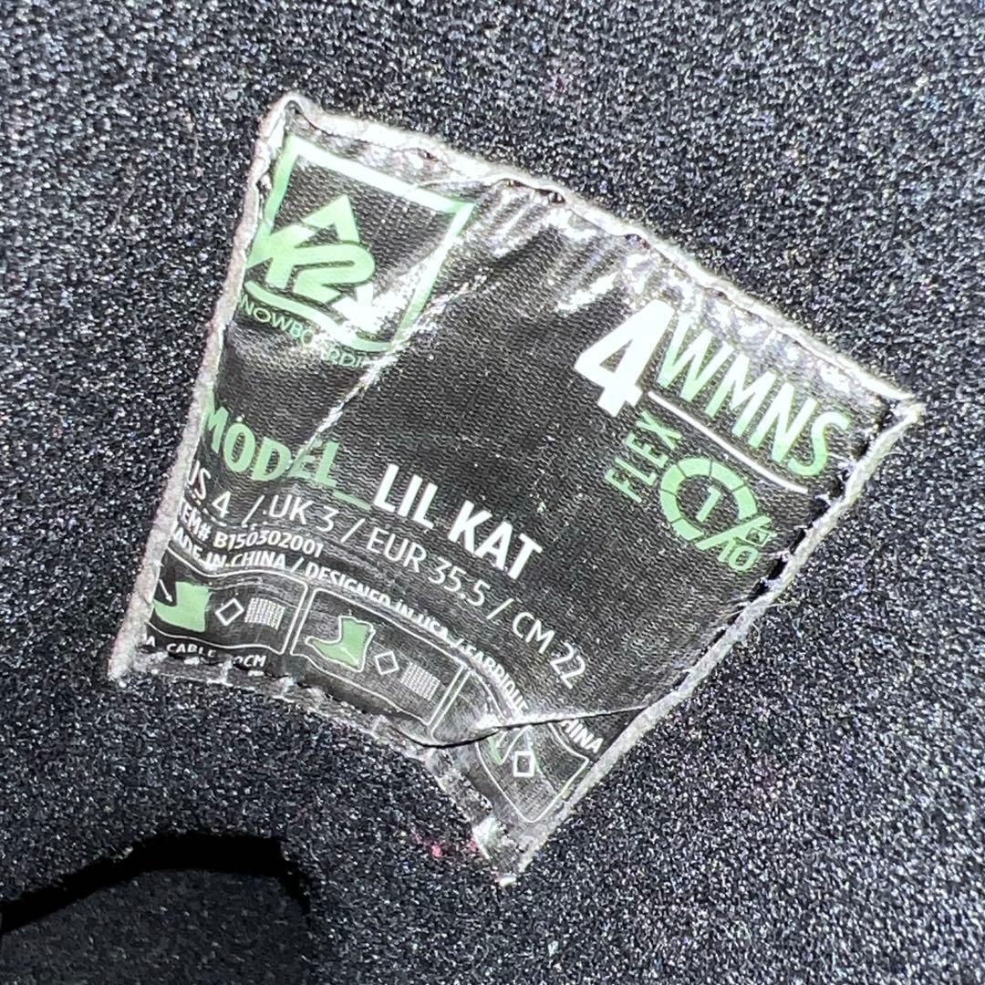 ５回使用 キッズスノーボード BURTON 115cm×バイン×BOAブーツ