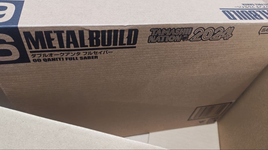 L BUILD ダブルオークアンタ フルセイバー　魂ネイション2024