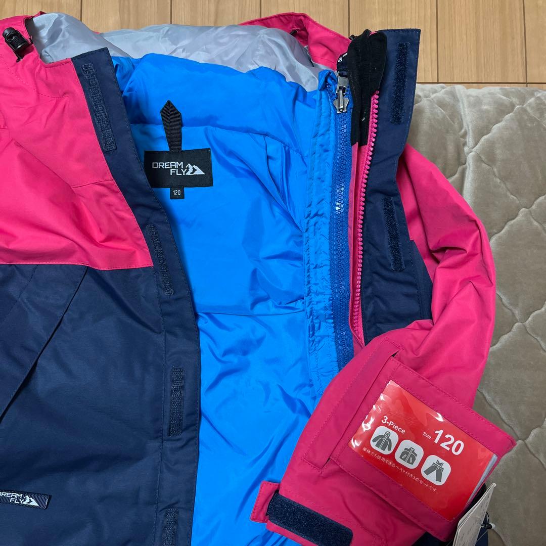 未使用品　キッズ　スキーウェア　スノーボード　120