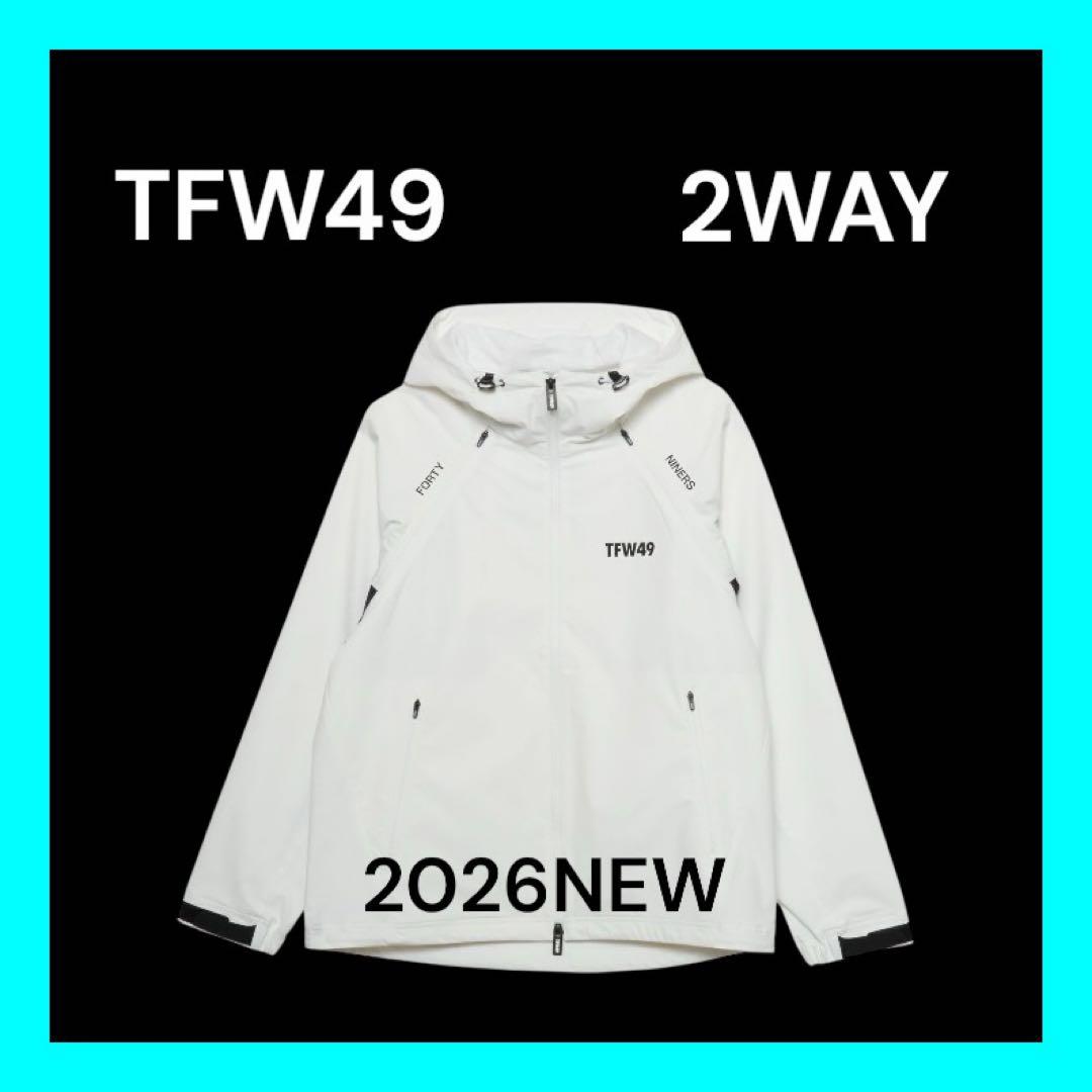 新品タグ付き ⭐️2026FW新作⭐️2WAY ストレッチ⭐️ M ホワイト