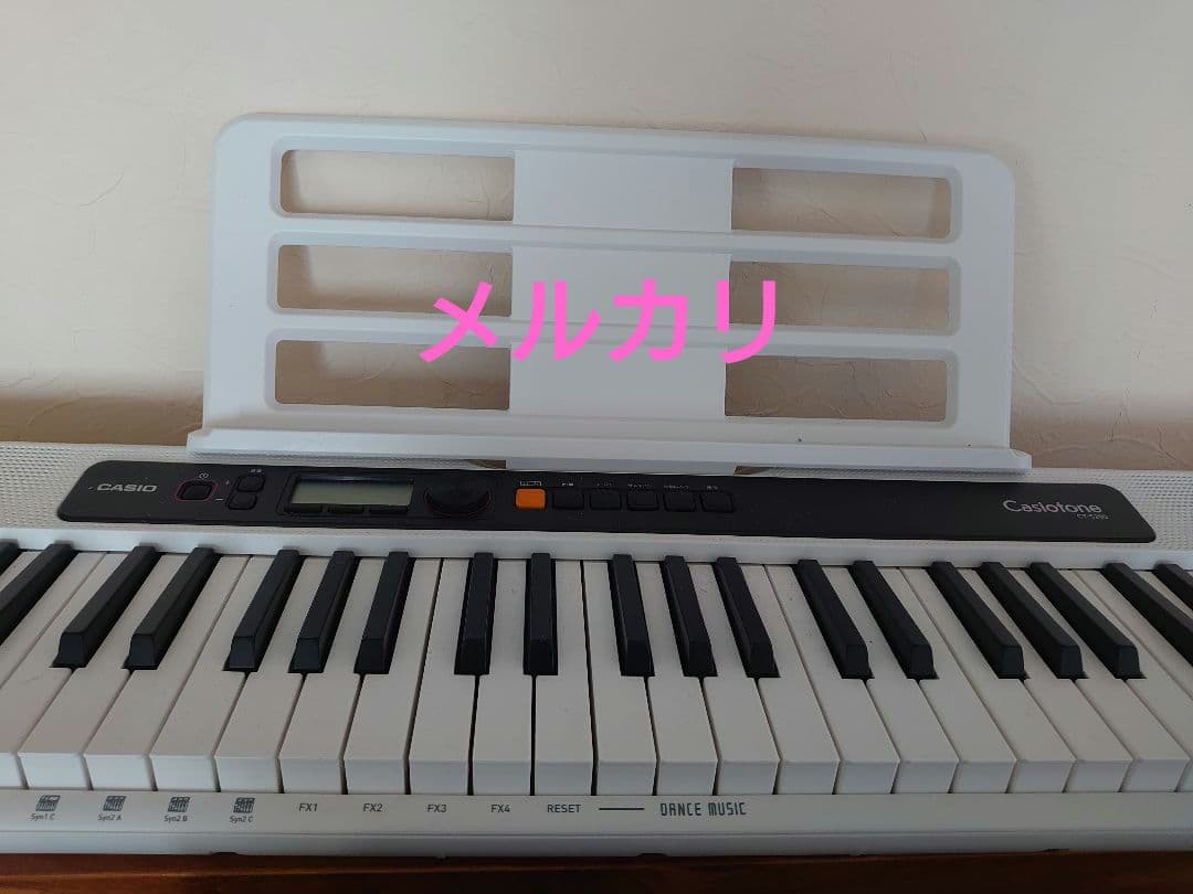 カシオCASIOベーシックキーボード ホワイト [61鍵盤]CT-S200WE