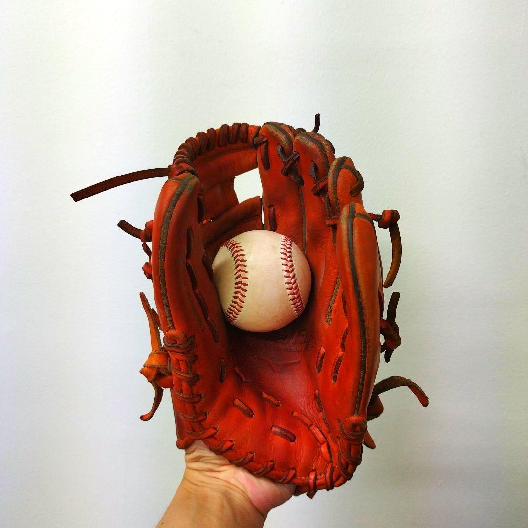 658 ミズノ グローバルエリート 型抜群 即戦力 軟式 少年 内野手用グローブ