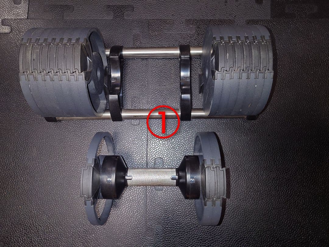 FLEXBELL 32kg 4kg刻みフレックスベル 可変式ダンベル①※難有り