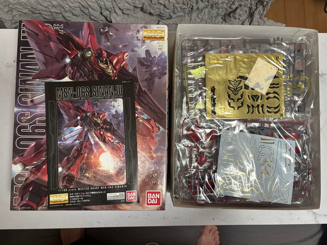 MGユニコーンガンダム Ver.Ka & シナンジュ セット