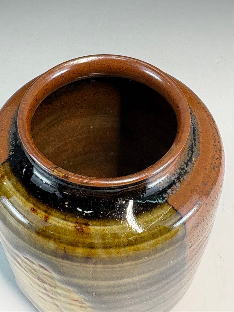 【中古品】笹田有祥造　模　橋姫茶入（共箱）