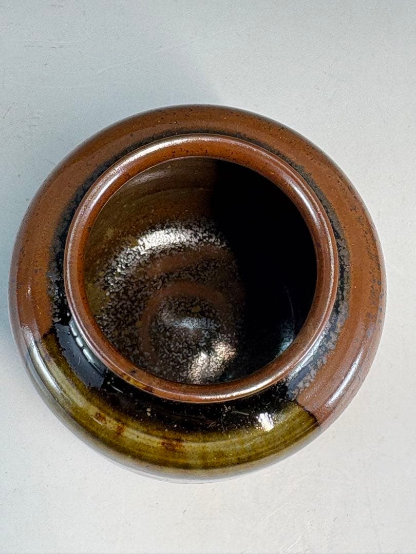 【中古品】笹田有祥造　模　橋姫茶入（共箱）