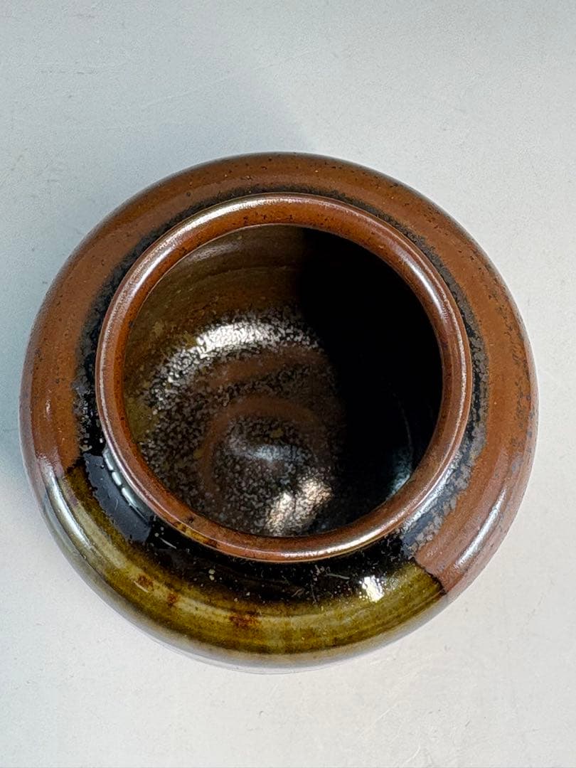 【中古品】笹田有祥造　模　橋姫茶入（共箱）