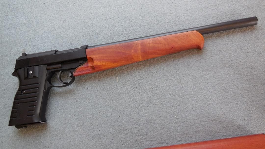 マルゼン ワルサーP38 デタッチャブル本体+木製ストック+写真の物