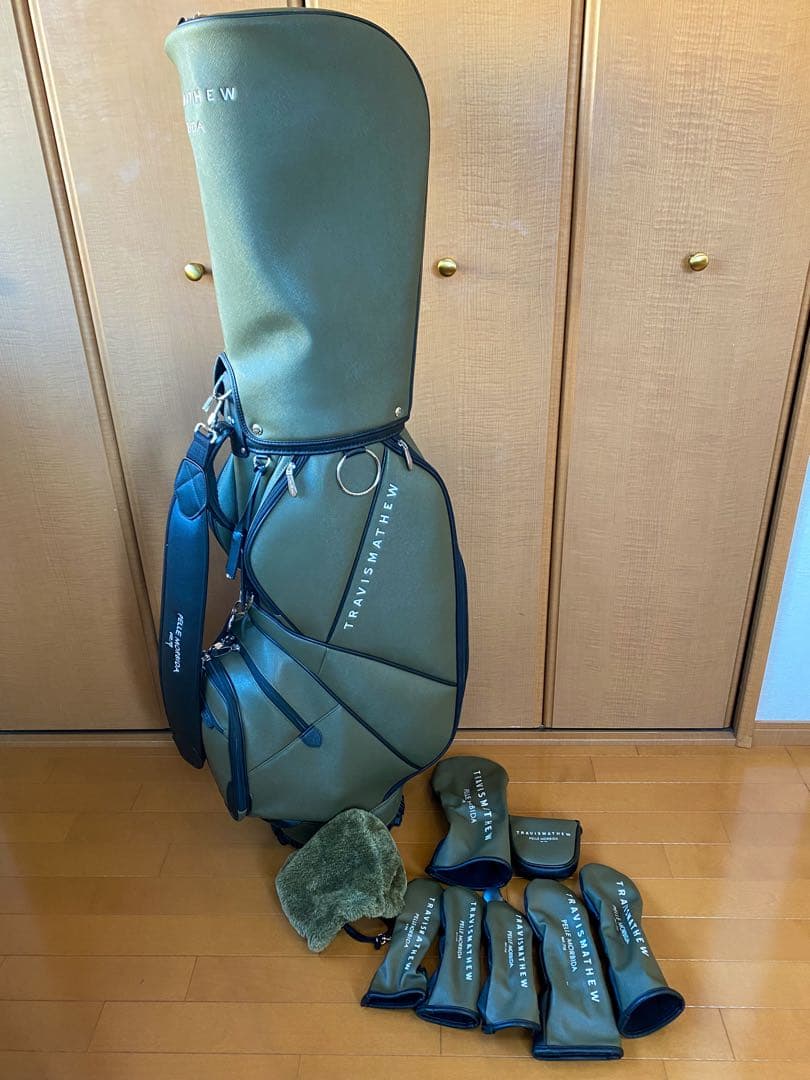【美品】Pelle Morbida TravisMathew キャディバッグ
