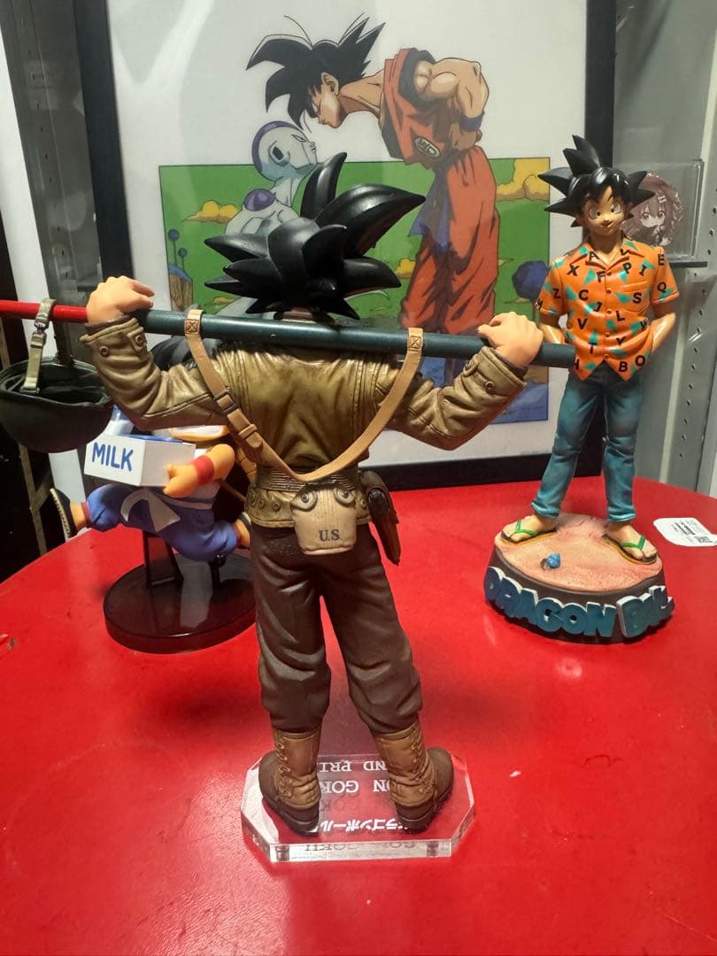 ドラゴンボール　孫悟空　アロハ　牛乳　アーミー