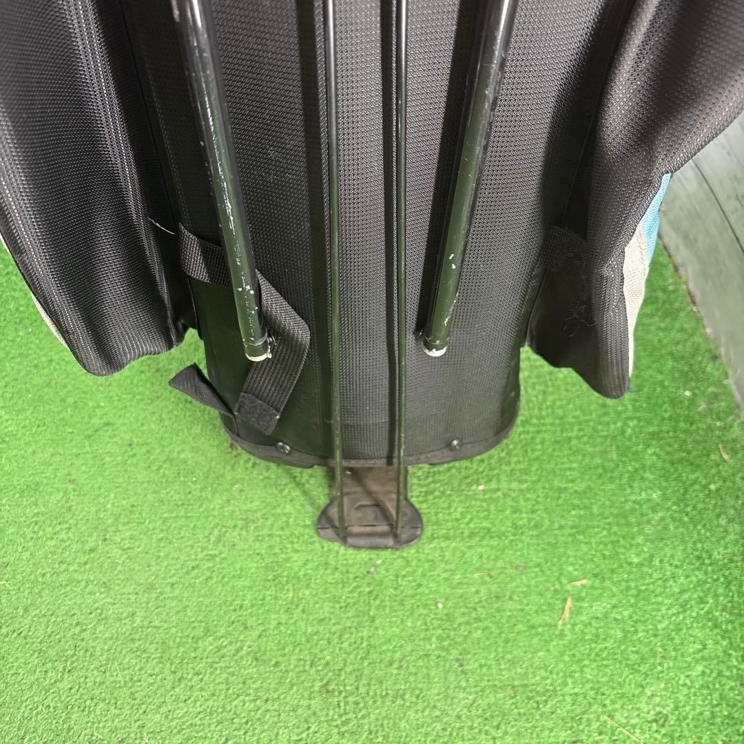 Titleist キャディバッグ スタンド付き 黒/青