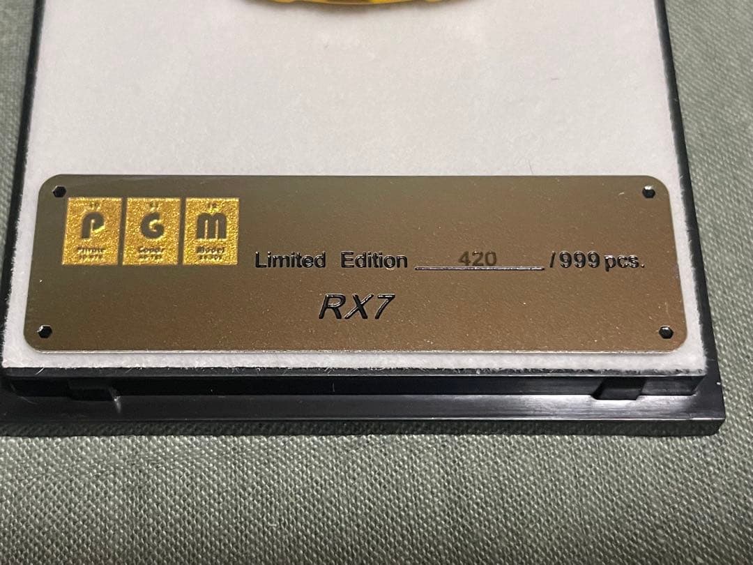 1/64 PGM マツダ RX7 FD3Sフル開閉モデル