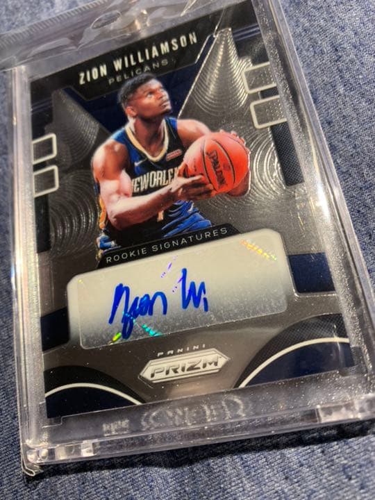 ZION WILLIAMSON ザイオン  ウィリアムソン 直筆サインカード