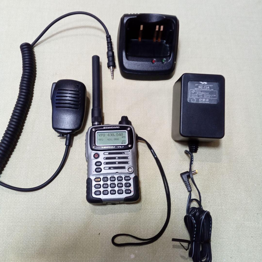 STANDARD VX-7 トランシーバー 新スプリアス適合 送受信ok