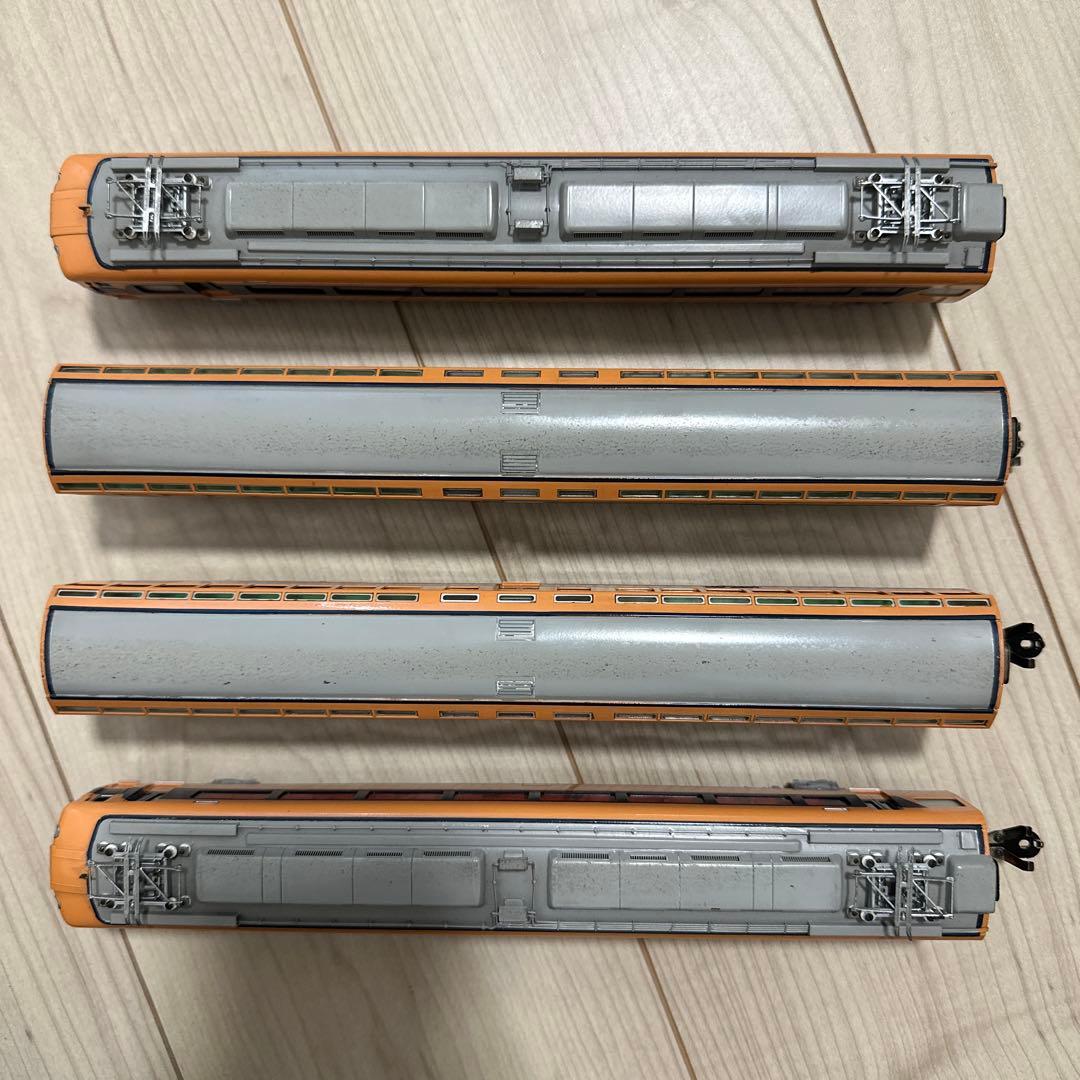 HOゲージ　KATSUMI近鉄特急30000系ビスタカー　４輌固定編成　完成品